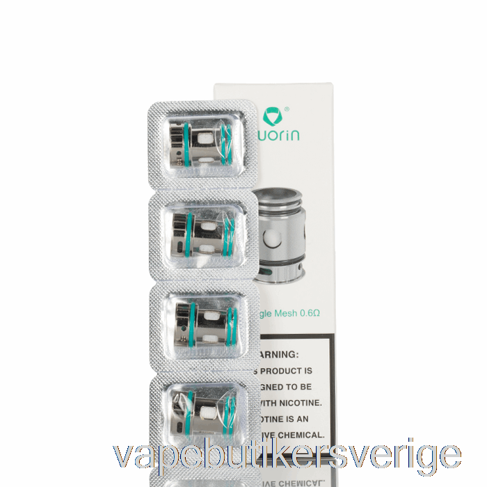 Vape Sverige Suorin Tri Utbytesspolar 0,6ohm Tri Single Mesh Coils